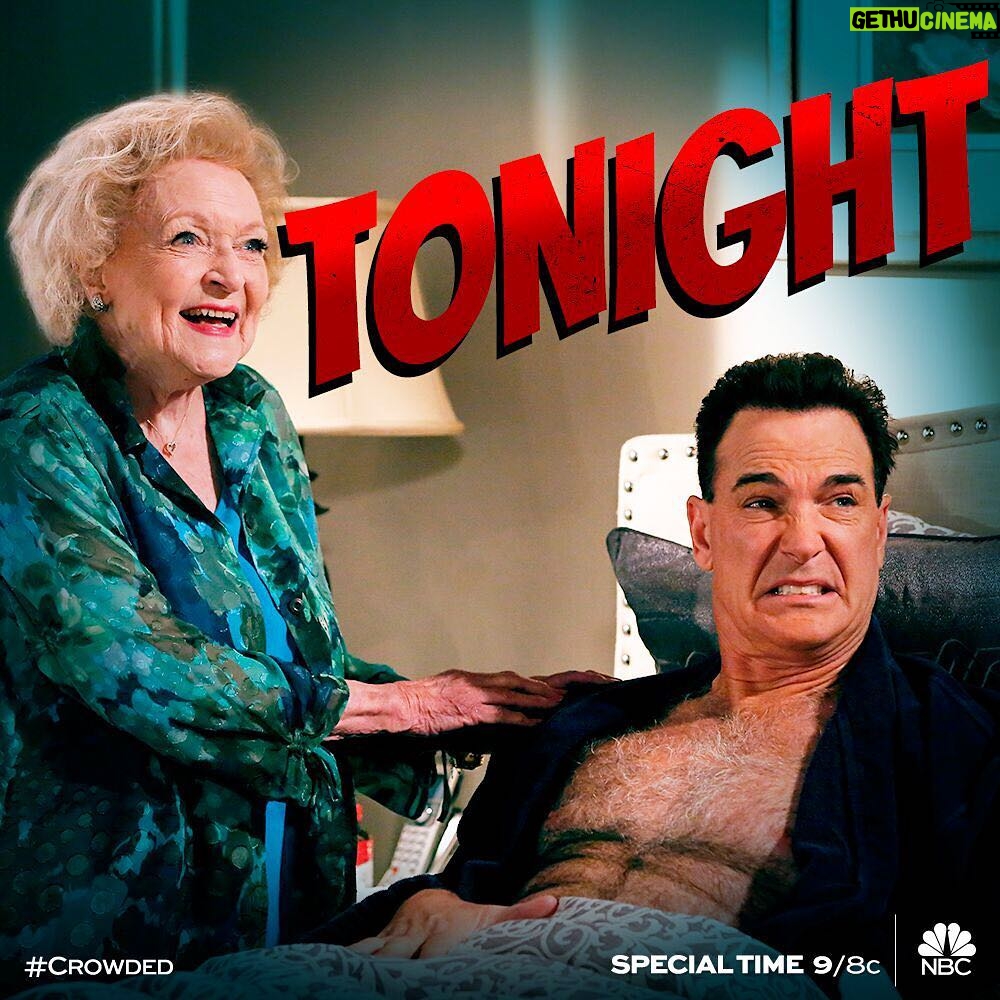 Betty White Instagram - Tonight is the night! Don't miss me on #Crowded at 9/8c on NBC!