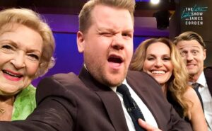 Betty White Instagram - A good time was had by all. Tune in tonight! #LateLateShow