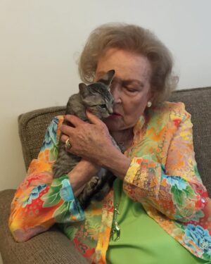 Betty White Instagram - On Betty’s 95th Birthday, she was doing her favorite thing… working!  BUT with the kind cooperation and help of the production, we managed to surprise her with a few friends on set.