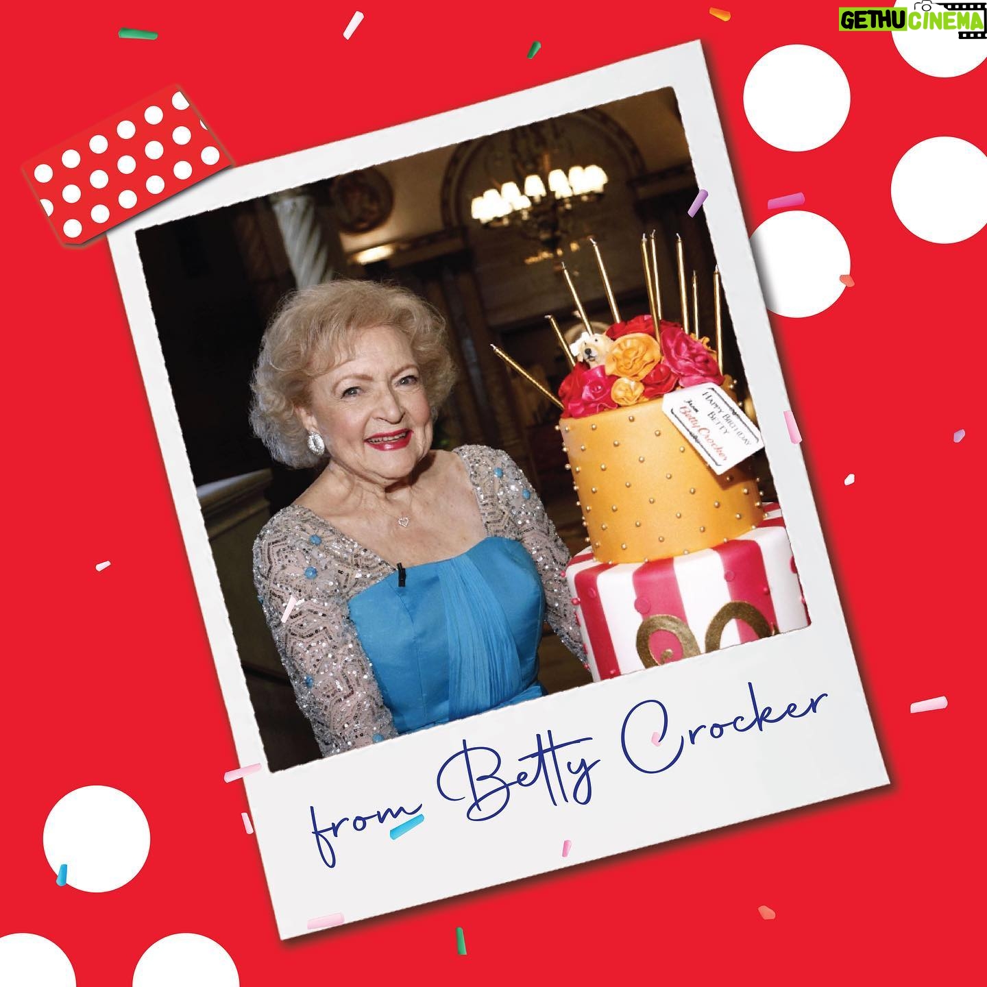 Betty White - 274.9K Likes - #AD I love birthdays! With my 100th birthday coming up, I have a lot of great memories from different celebrations over the years. With @BettyCrocker and @Walmart, you can celebrate your own birthday cake creations and celebrations. Share using #100waystocelebrate