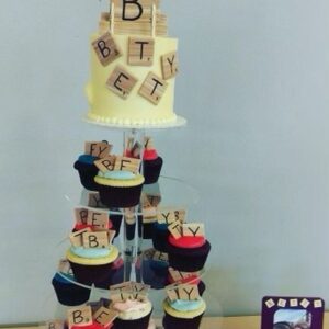 Betty White Instagram - Betty LOVED games!  For her 96th Birthday we surprised her with  scrabble-themed party.  So much fun!