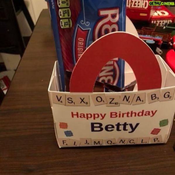 Betty White - 75.2K Likes - Betty LOVED games! For her 96th Birthday we surprised her with scrabble-themed party. So much fun!