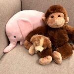 Betty White Instagram – Many people have asked if Betty really had a room full of stuffed animals.  The answer is she had several!  Here is a sampling of some of the friends who took up residence in our office over the years.