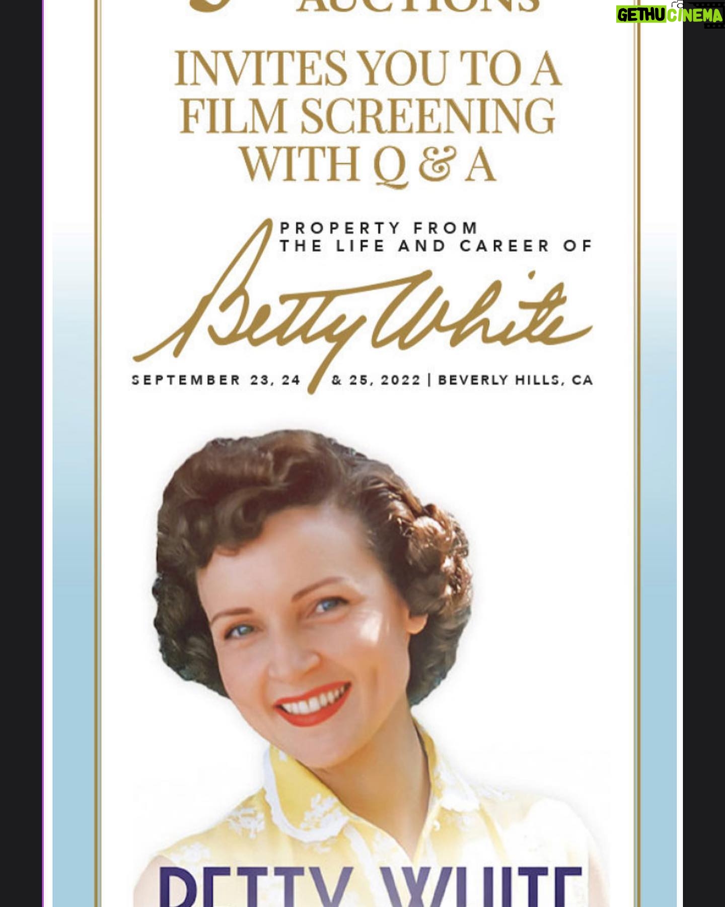 Betty White Instagram - Will I see any of you there????