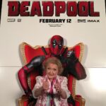 Betty White Instagram - I just love @vancityreynolds... check out his new movie #Deadpool.