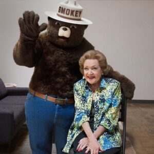 Betty White Instagram - Happy 75th birthday to my favorite, furry firefighter!!! 🥳 
You can hear me bring his emoji to life in the link in the bio!