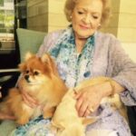 Betty White Instagram – Happy Monday!  Wishing you a moment in your week where someone looks at you the way Betty White looked at every doggy she ever met 😍😍😍