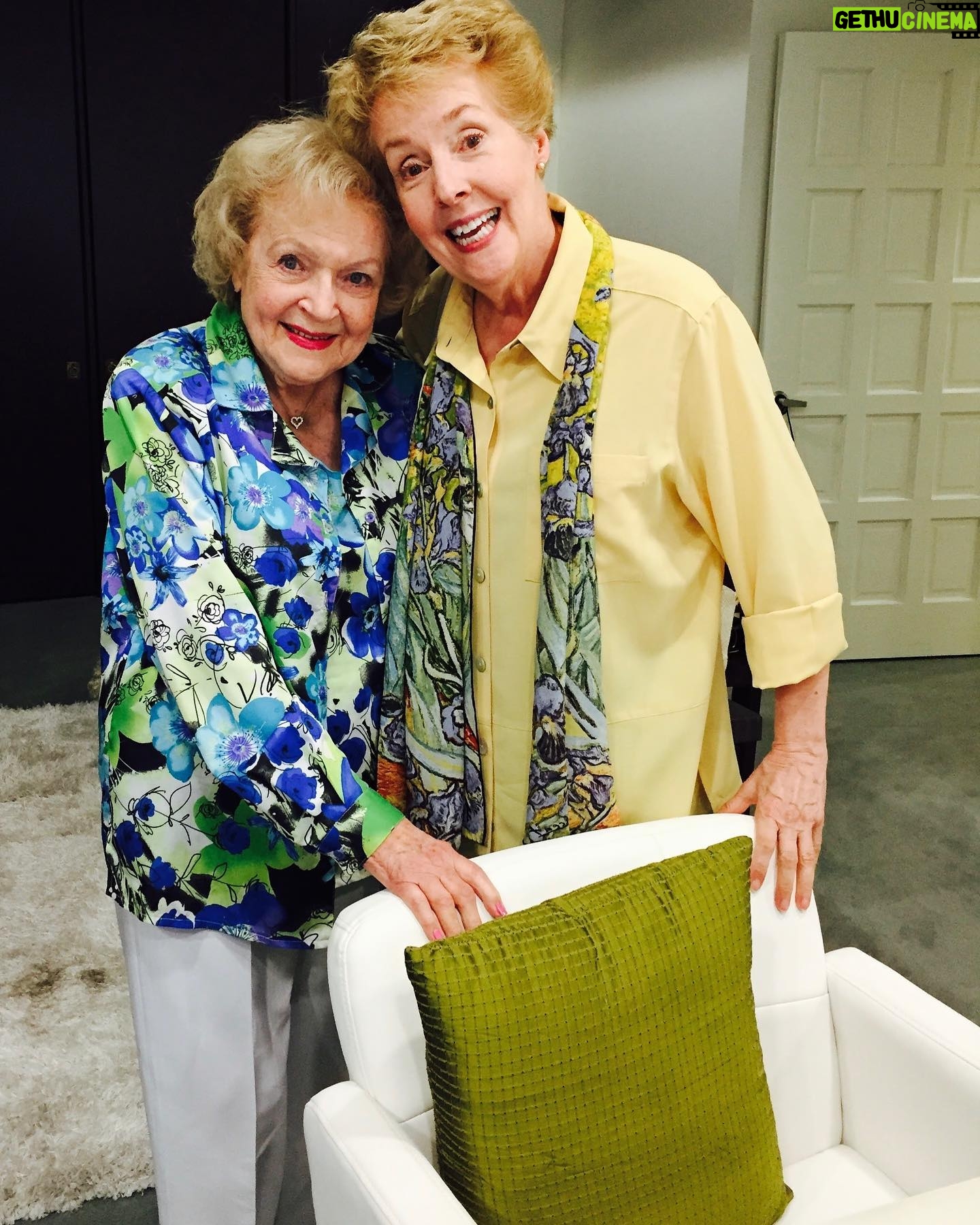 Betty White Instagram - Three years since the absolutely lovely, joyous Georgia Engel left us. Remembering her exquisite talent, her playful spirit and her beautiful soul today ❤️