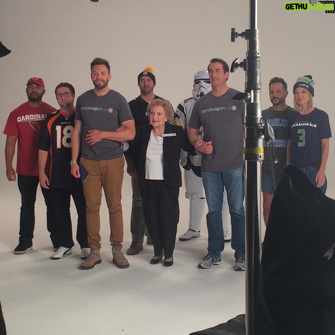 Betty White Instagram - …and spending your birthday with 8 friends is even better -- especially when they're good looking! #NFLonFOX