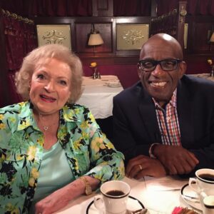 Betty White Instagram - It's always a good day when you start it off by having breakfast with a great guy! Watch us soon on @todayshow.