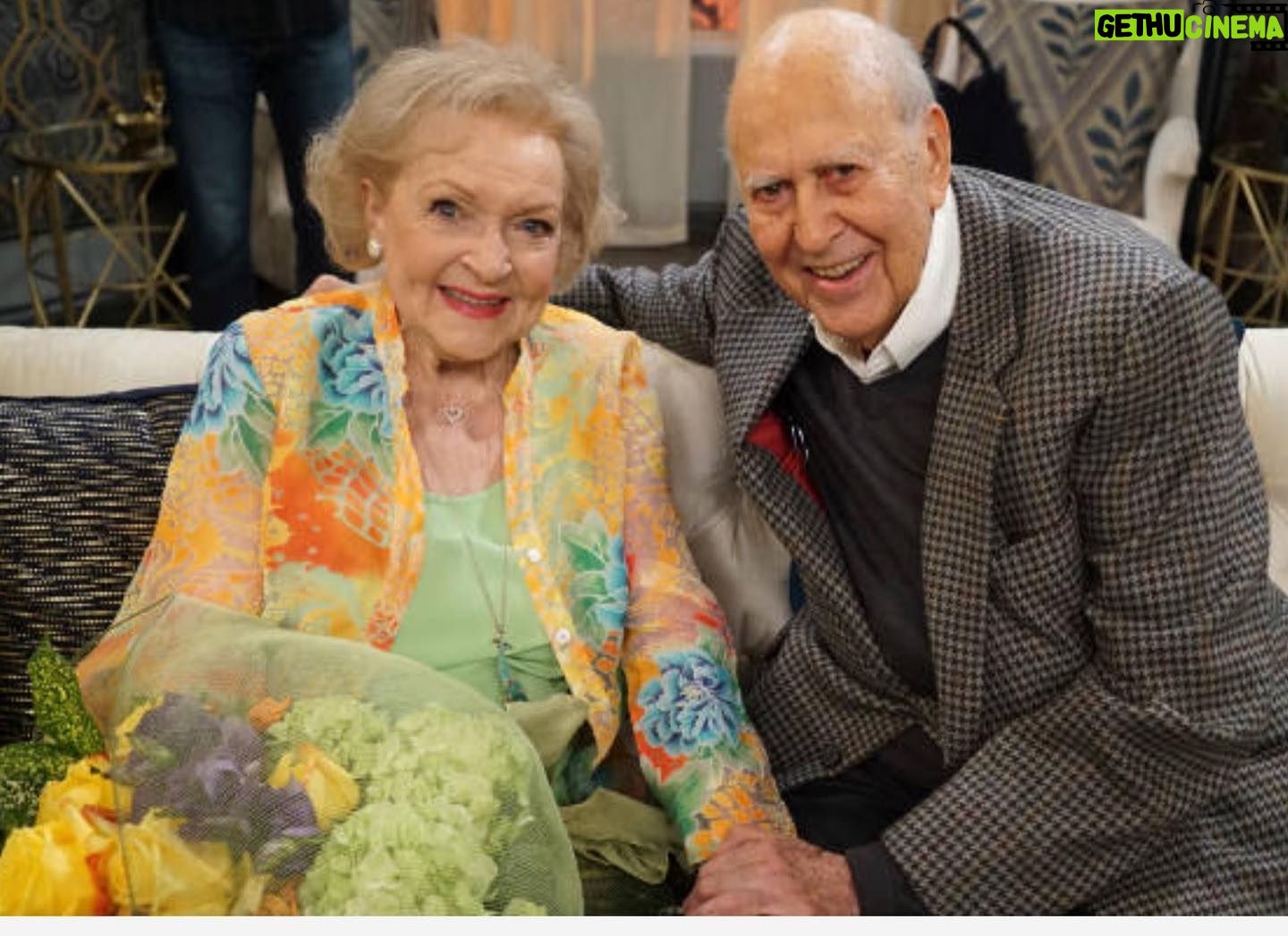 Betty White Instagram - Today seems like a good day to reflect on good friends and good people. Here are two who were truly the best of us.