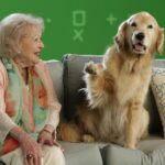 Betty White Instagram - With my friend Auggie getting ready for #PAWGUST on @discfamily!