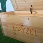Beverley Mitchell Instagram - Holidays are right around then corner and I couldn’t pick a better gift than these beautiful toy boxes from @littlecoloradotoddlers Not only are the amazing gifts but they are made with such love by such amazing people! I love this company and everything they make. #shopsmall #coloradomade #holidaygifts #holidayshopping