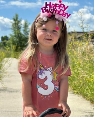 Beverley Mitchell Instagram - Today we celebrated our @littlemissmayzie and her big 3! A day all about family! #thisisthree