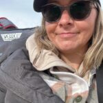 Beverley Mitchell Instagram – Another day another soccer game! This time #semifinals #letsgo also thank goodness for @woolxwool keeping me warm! Also my @keenzstrollerwagons where Mayzel is sleeping because the poor thing has been such a trooper with late nights and early mornings! #soccerlife
