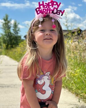 Beverley Mitchell Instagram - Today we celebrated our @littlemissmayzie and her big 3! A day all about family! #thisisthree