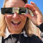 Beverley Mitchell Instagram – It’s Eclipse time! Thank you @jenisicecreams for the glasses! Now go get your #punkstargonaut now!