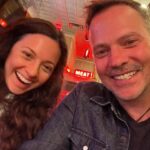 Beverley Mitchell Instagram - What happens when you let us out in the wild?? Crazy things I tell you! Even ran into some old friends! @realbarrywatson @mackrosman @unrealfehr #7thheaven #wbfamily #camdenkids