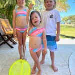 Beverley Mitchell Instagram – Beach babies!!!! @feather4arrow #springbreak