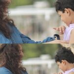 Bhama Instagram - I never knew how strong I was,until I became single mom and being strong was the only choice I had . Me and my Girl 💙🐿️