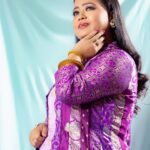 Bharti Singh Instagram – 💜 
Styled by @harshalds 
jewellery @amrapalijewels
📸 @dhruvgohil_