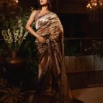 Bhumi Pednekar Instagram - Dressed to celebrate the magician for Heeramandi wearing the magician @manishmalhotra05 @manishmalhotraworld Pure Opulence ❤️ . . . Styled by @chandiniw Earrings @mahesh_notandass Assisted @junni.khyriem Clicked @vidhigodha Makeup @niccky_rajaani Hair @hrishidoeshair
