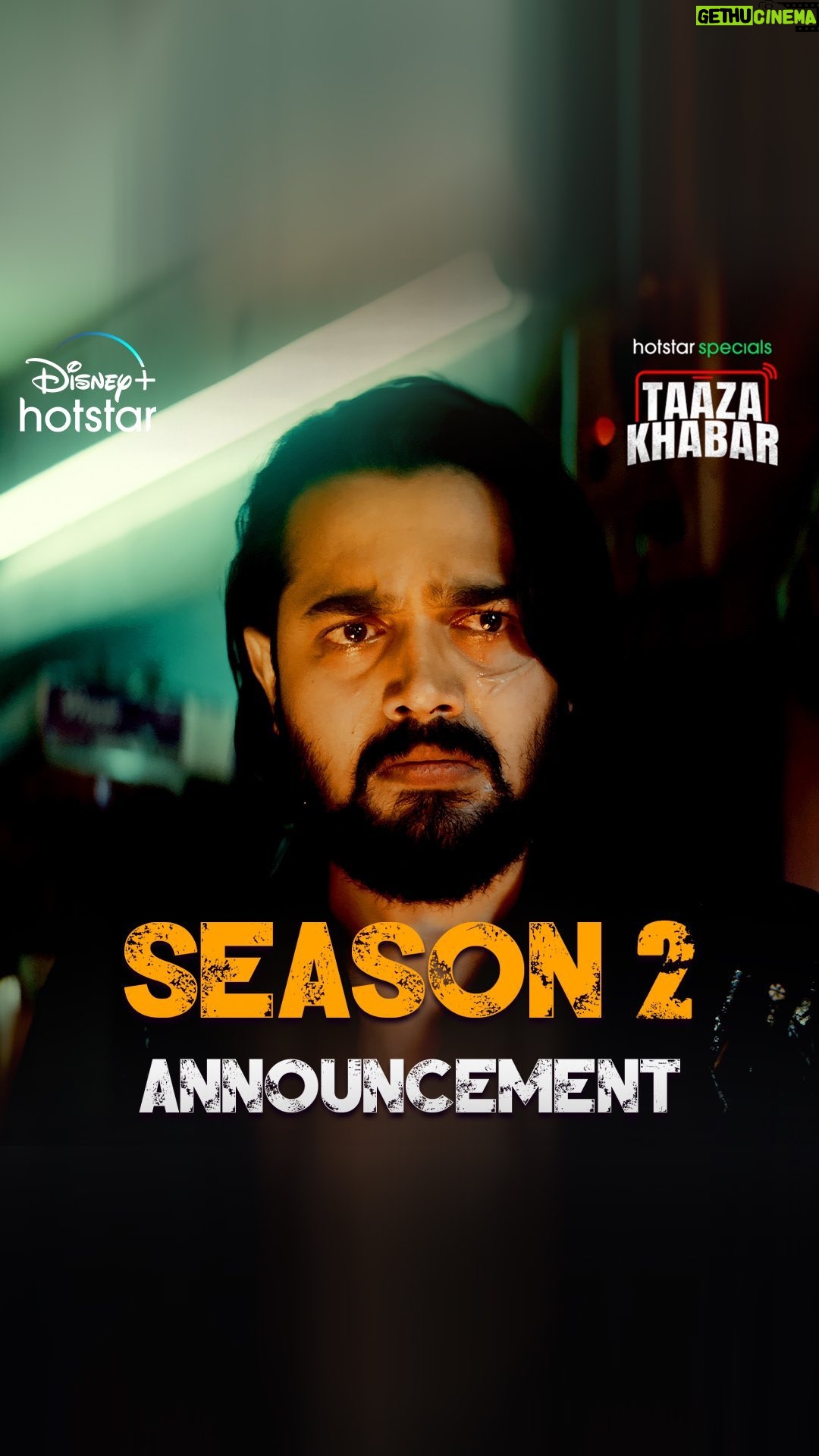 Bhuvan Bam Instagram - Zindagi badi ajeeb hai... #HotstarSpecials #TaazaKhabar Season 2 coming soon. #TaazaKhabarOnHotstar @shriya.pilgaonkar @prathameshparab @devenbhojani.official @nitspits @maheshmanjrekar @shilpashukla555 @rohitonweb @himank.gaur @arvin.bhandari @abbasdalal @hussain.dalal @thatbosswoman @remydalai @tariqueumarkhan @payalbhatiamua @shivangiishrivastav @sujinsukumar @paritoshrsoni @navrattan27 @4cut_aatmaram_ @omkartamhan @musicalsaurabh @jarvisintune @lechauncefilms