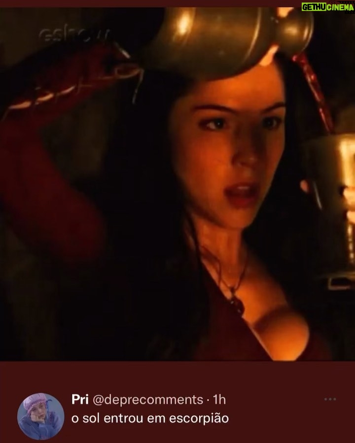 Bia Arantes Instagram - uma foto em pose, mas o resto você já sabe 🌪 Muita Fé