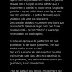 Bia Arantes Instagram - sobraram vírgulas, faltaram vírgulas… “pqs” confusos…é que está tarde e preciso tentar dormir.