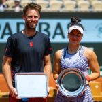 Bianca Andreescu Instagram - @rolandgarros finalists!!! first time playing doubles at a grandslam and I’m not complaining😎 @mvenus3 it was a pleasure sharing the court with you✨