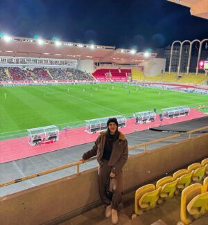 Bianca Andreescu Instagram - @asmonaco was on fire last night!! thank you for having me🙏🏼⚽️
