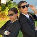 Bianca Castanho Instagram – Men In Black 😎☠️👽👻 #MIB #halloween2023 #halloweencostume #trickortreat #momanddaughter