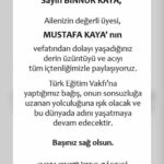 Binnur Kaya Instagram - Sıcağı sıcağına elim gitmedi,yazamadım...Arayan soran,paylaşan,yalnız bırakmayan herkese,tüm dostlara...ailem adına da sonsuz teşekkürlerimizle...Var olun...
