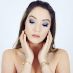 Blair Fowler Instagram - 💎🦋💎🦋💎🦋 Makeup tutorial of this look is up on my channel! It's a recreation of my first ever video from over NINE years ago! Dang time flies... Link in my bio :)