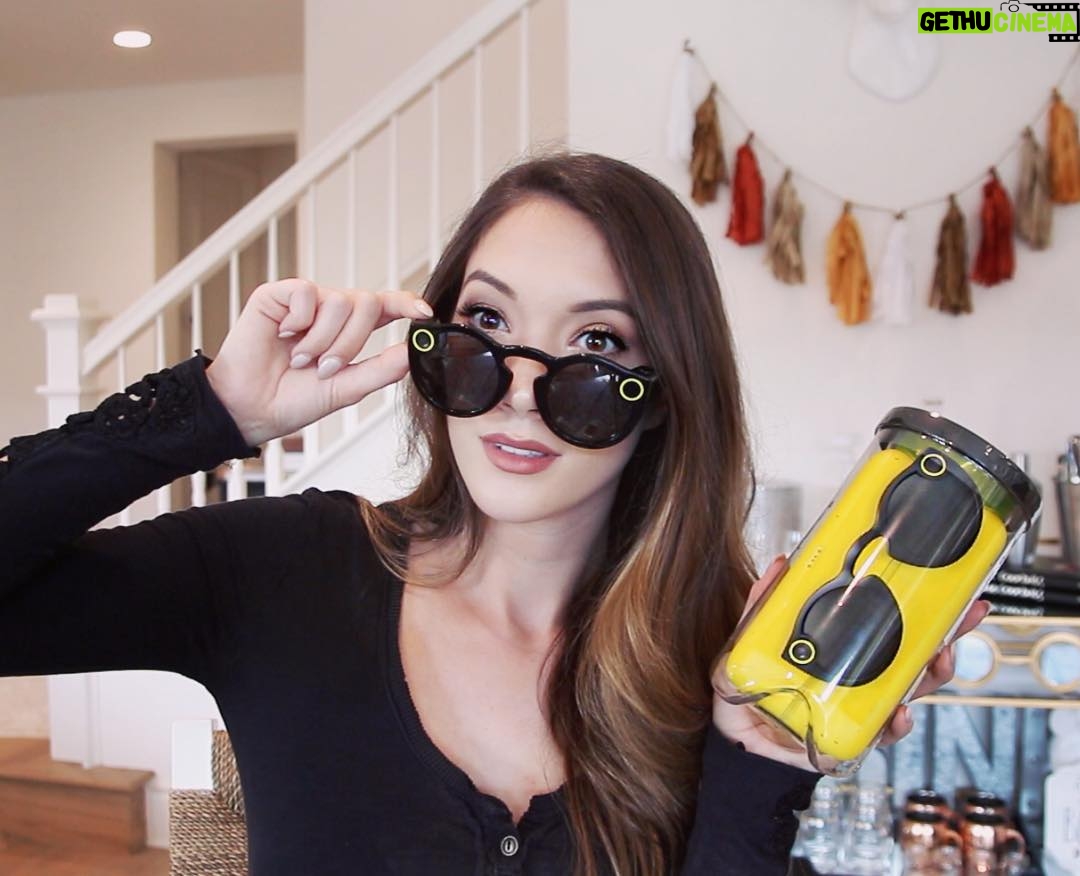 Blair Fowler Instagram - New video is up on my youtube channel!! It's a review of the new Snapchat Spectacle glasses AND a giveaway! They're hard to get, so I wanted to make sure to pick up a pair for one of you, too! Link in my bio ππΌπ»β¨πΆ
