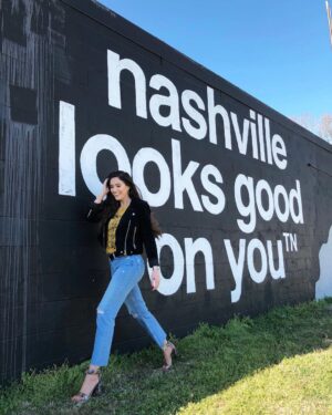 Blair Fowler Instagram - Home ✨
Tee: @daydreamerlaclothing 
Jacket: @blanknycjeans 
Jeans: @paige 
Shoes: @jefferycampbell 
Necklace: @poshonline 
Belt: @fashionnova 📷: @sarakiesling