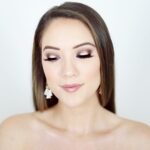 Blair Fowler Instagram - Today is a big day you guys... why you might ask? Because I'm vlogging that's why! Video will be up tomorrow but this is my #FOTD (face of the day!) Let me know what you think ✨ Eyes 👀 • @lauramercier Eye Base in "Flax" • @urbandecaycosmetics Decay Naked Ultimate Basics Palette used "pre game" as an all over base, then "faith" as my transitional shade, "lockout" in the crease and "lethal" in the inner and outer corners, blended into the crease and on the lower lash line) • @stilacosmetics Magnificent Metals Liquid Eye Shadow in "Kitten Karma" • @nyxcosmetics Matte Liquid Liner • @rimmellondonus Shake It First Clump Free Mascara • @ardell_lashes Double Up Démi Wispies • @duoadhesive Lash Glue Brows 🐛 • @benefitcosmetics Ka-Brow Cream-Gel Brow Color in "#3" • @nyxcosmetics Eyebrow Marker in "Deep" • @benefitcosmetics Ready, Set, Brow Invisible Setting Gel Lips 💋 • @maccosmetics Lip Pencil in "Dervish" • @narsissist Velvet Lip Glide in "Night Together" Face 👩🏻 • @toofaced Hangover Rx Primer (also used as a setting spray after) • @armanibeauty Power Fabric Foundation • @tartecosmetics Shape Tape Concealer (under eyes only) • @cledepeaubeauteus Concealer (on blemishes) • @lauramercier Secret Under Eye Brightening Powder (under eyes only) • @lauramercier Translucent Powder (to set the rest of my face) • @wetnwildbeauty Megaglo Contouring Palette • @flowerbeauty Blush in "Warm Hibiscus" • @anastasiabeverlyhills Aurora Glow Kit (I used Eclipse and Luna) Earrings are @baublebar