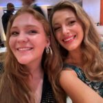 Blake Lively Instagram - When you dress up as just the tail. 🧜‍♀️ Thank you @tiffanyandco for having me and my angel niece @cakey.johnson We felt so special. So well fed. And so well sparkled. #tiffanyandco @danielboulud 📸: @thestewartofny