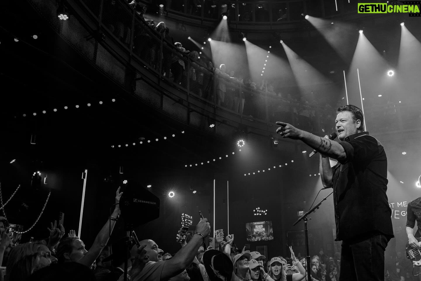 Blake Shelton Instagram - Ole Red Las Vegas Grand Opening Night 2 ✅ It's official!!!! Thank y'all for coming out and showing some love to the newest member of the @olered family these past couple days.. Vegas get your asses down to @olered if you haven't already!!!!!