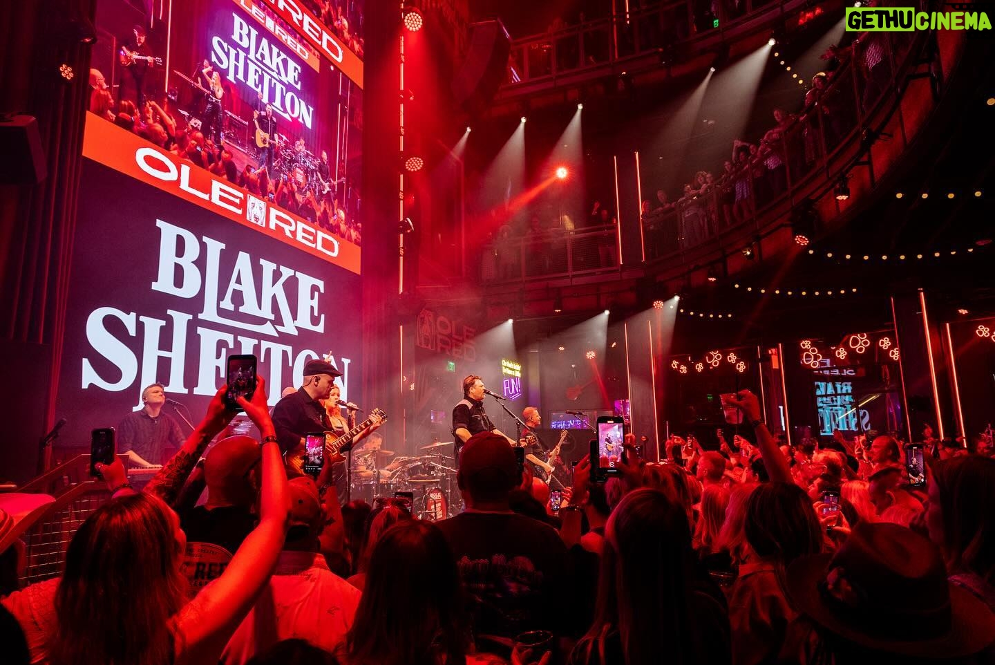 Blake Shelton Instagram - Ole Red Las Vegas Grand Opening Night 2 ✅ It's official!!!! Thank y'all for coming out and showing some love to the newest member of the @olered family these past couple days.. Vegas get your asses down to @olered if you haven't already!!!!!