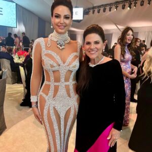Bleona Instagram - Dear @tani_austin thank you so much from my heart for the lovely note 🤍! 
The evening was truly one for the history books - especially our common goal of raising $9.1 million that night, to support the @ejaf foundation's life-changing work in 90 countries.
You are a #ROCKSTAR 🌟🙏🏻