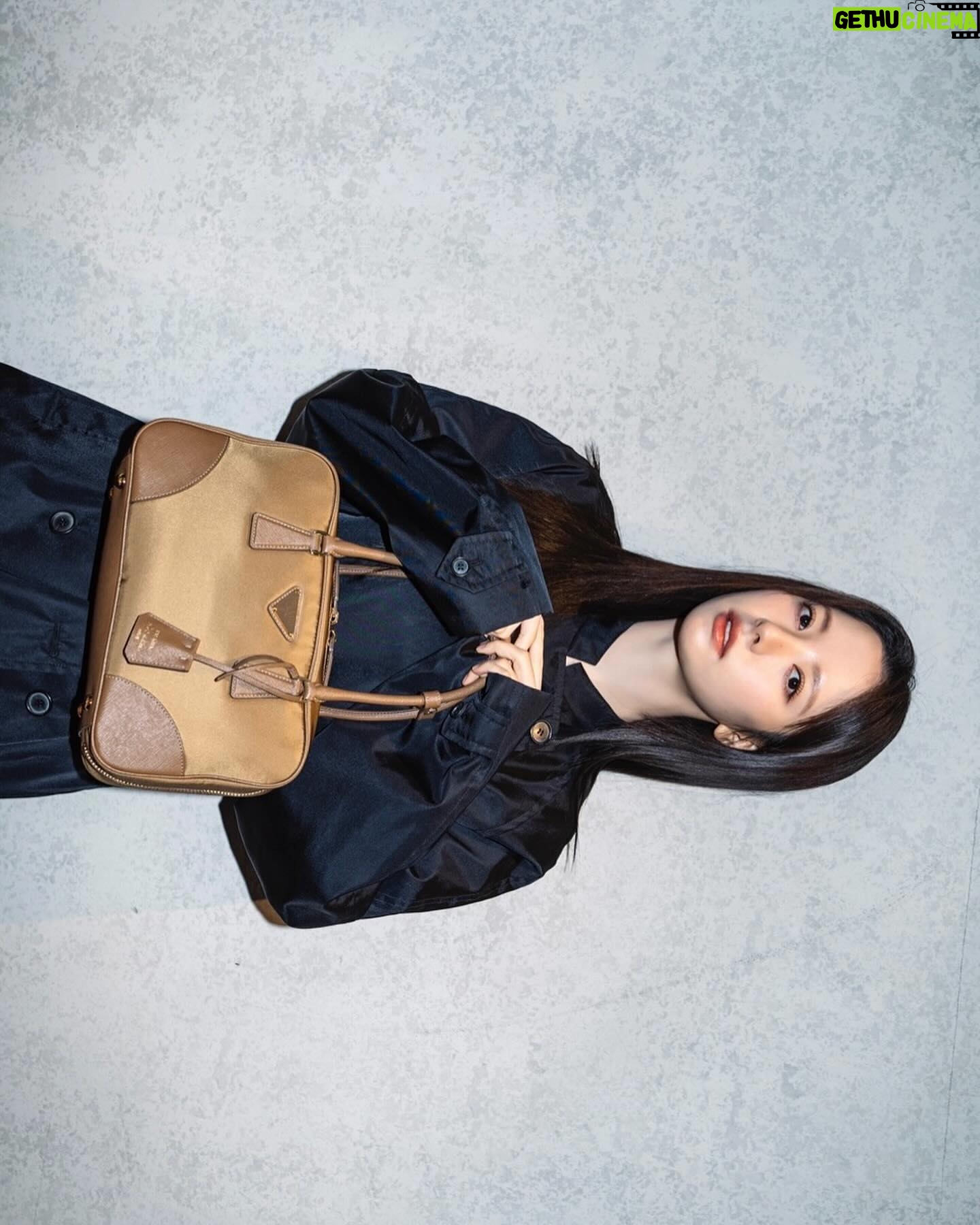 Bona Instagram - Celebrating the new @prada Re-Nylon Bag🤎 #PradaReNylon #adv