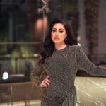 Boussy Instagram - 🪩🪩 MUA: @dinaelkasheff Hair: @haithamdahab00 Dress: @alexandrevauthier Shoes: @louboutinworld Photo: @ibrahim_el_atta