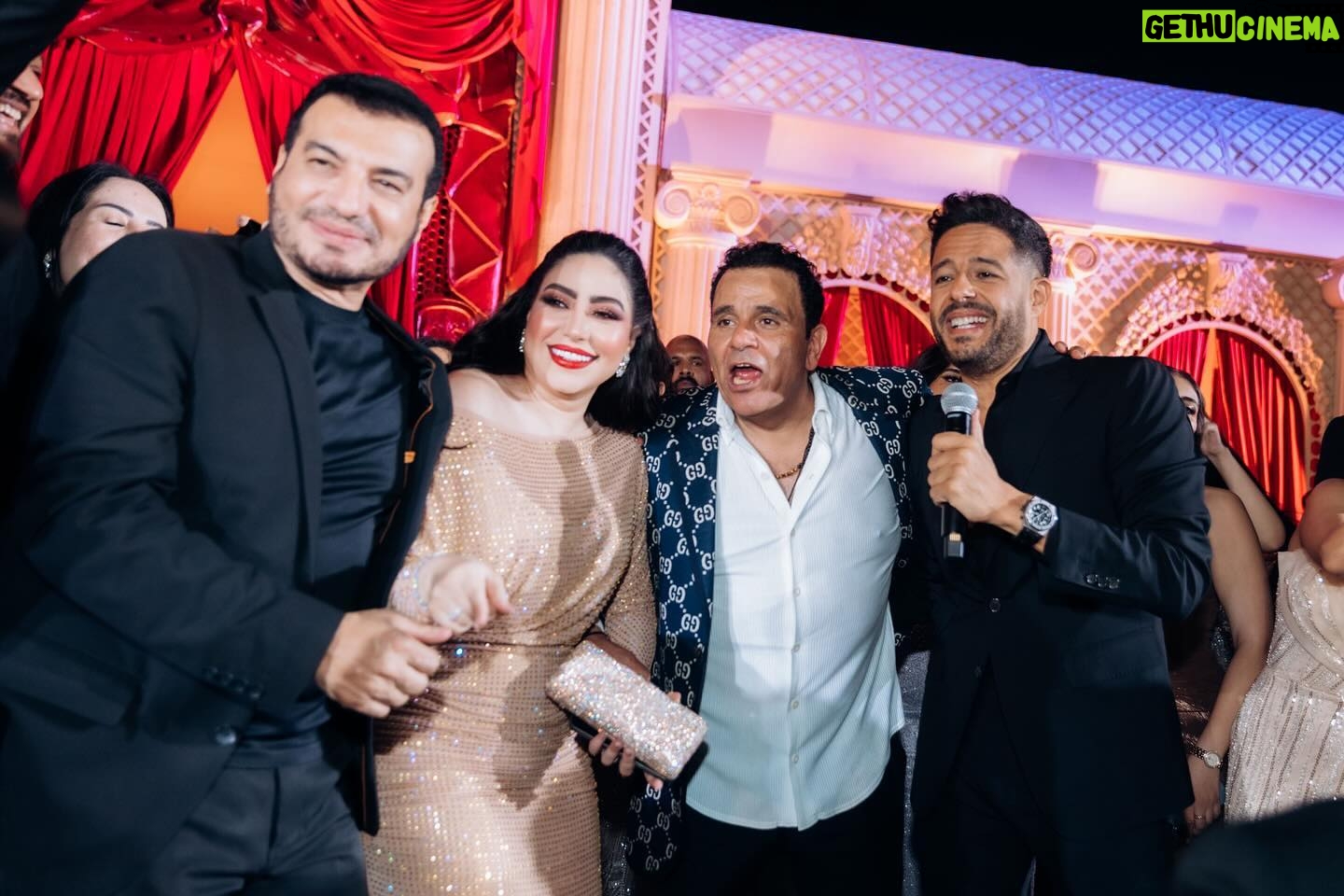 Boussy Instagram - الف مليون مبروووووك لإبني وإبن اخويا الفنان الكبير الجدع إبن البلد @mohamedfouadofficial مبروك ياحبيبي وربنا يفرحك بيه وعقبال ماتفرح ببناتك القمر 🤵🏻👰🏻♀️❤️❤️❤️❤️