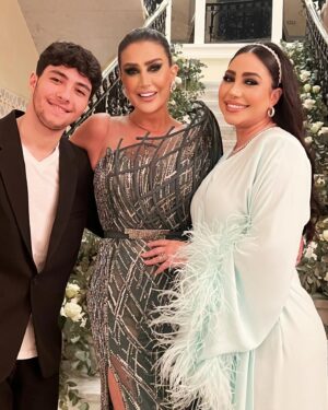 Boussy Instagram - الف مليون مبرووووووك ياروح قلبي يااحلي خالة عريس في الدنيا كلها @ghadaabdelrazek 🤵🏻👰🏻‍♀️❤️❤️❤️