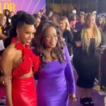 Brandee Evans Instagram - #TheColorPurple premiere was a memory I’ll cherish for life! Whewwww we had a time!!💜