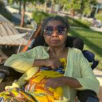 Brandee Evans Instagram - Momma’s like “Why didn’t I get to go to #EssenceFest!🙄” My caregiver just sent me these pics.🥹 Live footage of my momma patiently waiting on me to get back from @essencefest. Apparently she was living her best life watching live on @hulu I’ll be home soon momma. 🤗#CaregiverStrong Thanks for taking such good care of her Edith & Mary.