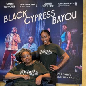 Brandee Evans Instagram - I’ll remember this day for the rest of my life. Thank you God.

When I was first told about this play, the first thing I thought was, “My momma will get to see me act!” TV isn’t the same. Because of the #Alzheimers, it confuses momma at times when she sees me on tv.  Most days she thinks I’m back in high school headed to “Dance Practice.” 

So today, at @geffenplayhouse she was able to see what I really do IN PERSON. 🥹🙏🏾

There aren’t words to explain how I feel. I’ll just say I’m GRATEFUL. Growing up momma was called “Lady Di” by some. Today she got to see me play the role of “LADY.” 🥹

Momma and my aunt Carolyn (who is one of my beautiful ancestors on the Tree in the play) used to take me to the theatre in Memphis, Tennessee.  This felt full circle with them both with me.  I’m so so grateful I was able to have this moment with my momma. 

Thank you Geffen Playhouse for all of your kindness and accommodation for my momma and her caregiver today. 

Momma loved the show and wants to see it again. What have I started?! Welp… I guess I need to be on more stages so I can perform for my momma. 🫶🏾🤗 🎭 

#BlackCypressBayou