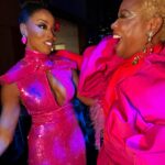 Brandee Evans Instagram – Last night I had the HONOR of Supporting my Sister/Soror/ Friend #AunjanueEllis in her new movie #Origin.
Soror you were brilliant in this role!!!! Congratulations & thank you for sharing your moment with me.
📸 Photographer @sonejr
Fashion stylist: @mickeyboooom
Dress: @marcbouwer
Shoes: @ruthie_davis
Jewelry: @alexisbittar
Bag: @mayawinston
Fur coat: @helenyarmak
Makeup: @billieegene
Hair: @tressesbycris
Nails: @angel_nailsla
Skin: @the_atlanta_aesthetician
#NaturalHair #naturalhairstyles