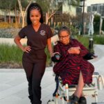 Brandee Evans Instagram - Happy Caregiver’s Appreciation Month! Pre-Orders for the “Caregiver Strong” scrubs are available now. 🫶🏾YES, We have T-shirts and hoodies too Shop.BrandeeEvans.com #CaregiverStrong #Caregiver #CaregiverSupport #MultipleSclerosis #Alzheimers #CaregiverAppreciation #Caregivers #EndAlz